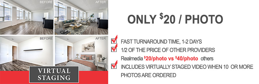 Virtual Staging for real estate